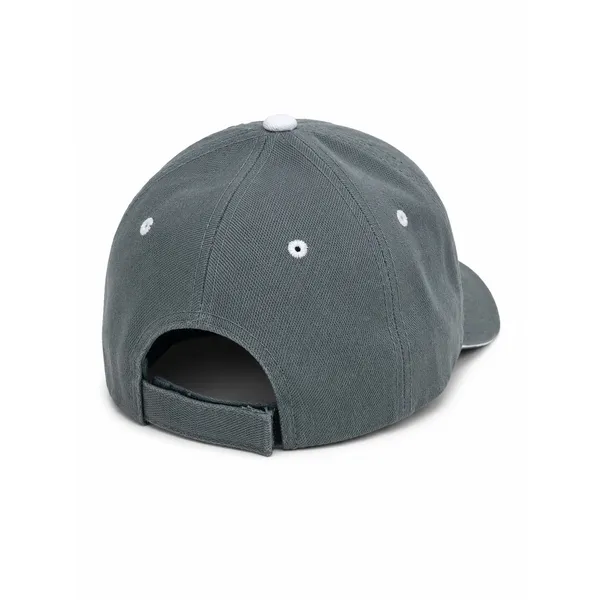 Men's Wool Gray Georgia Bulldogs Double Dawg Embroidered Baseball Hat Cap OS - Image 2