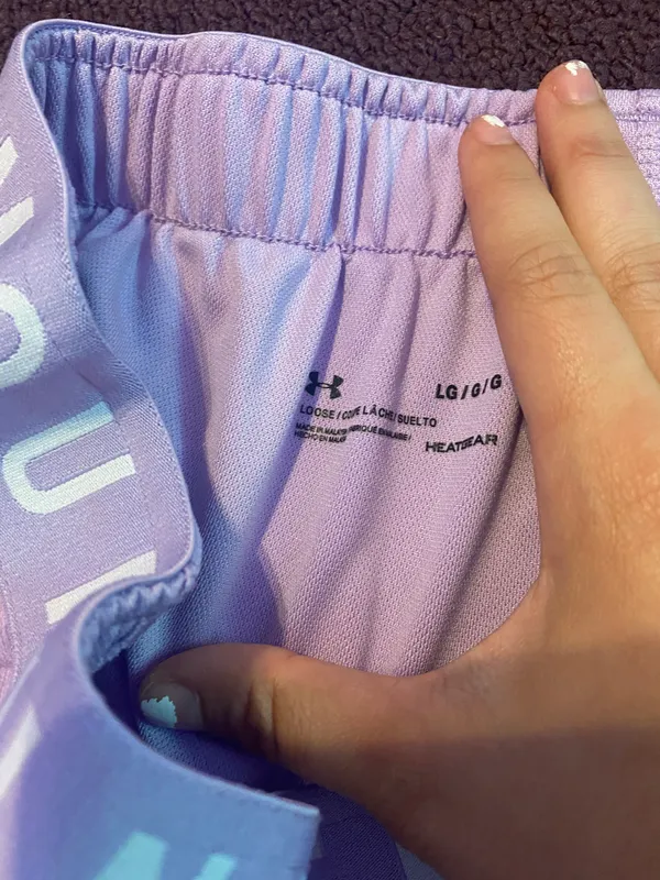 Purple Under Armour Shorts - Image 2