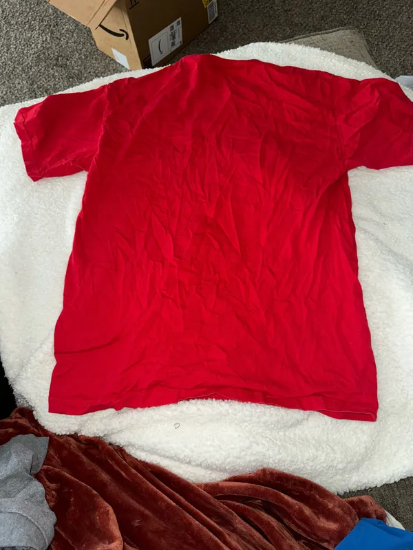 Olympics shirt Red Size L - Image 3