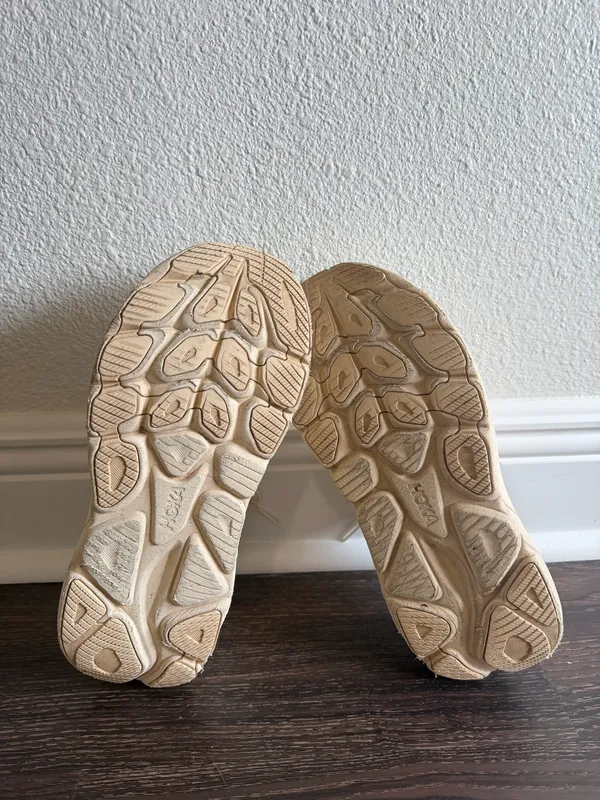 Hoka Clifton 10 Running Shoes Cream - Image 6