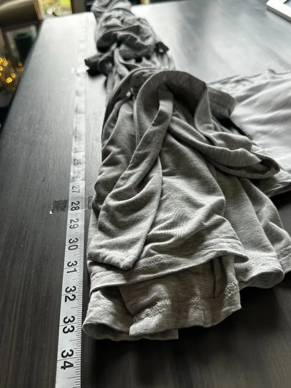 Posh Peanut Mommy Robe in Light Gray Size Small Soft Maternity - Image 12
