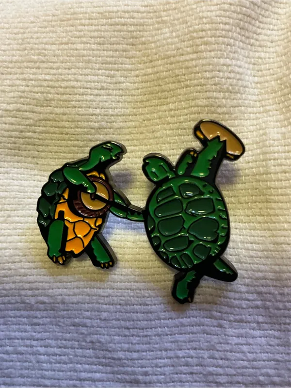 Grateful Dead Dancing Terrapin Turtles Pin - Image 7