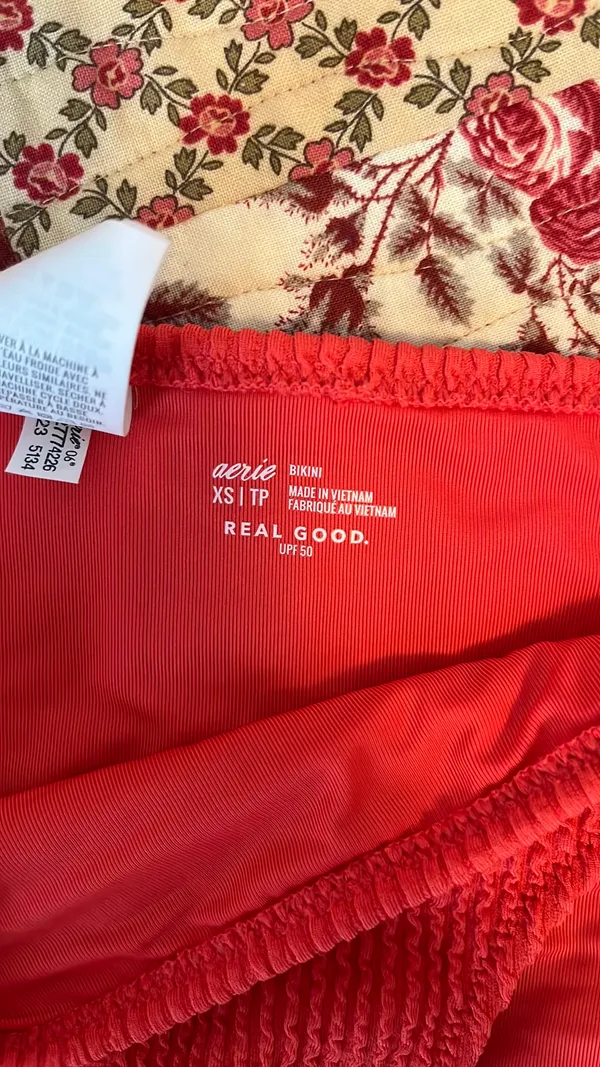 aerie red bikini set - Image 3