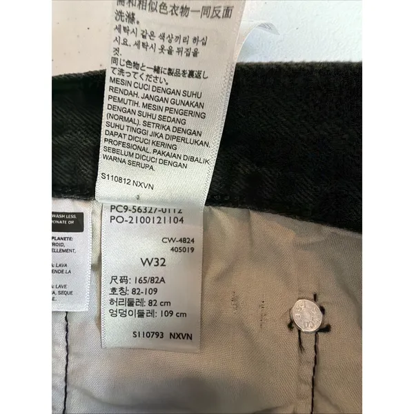 NWT Levi's 501 Women Size 32 (14) Black 100% Cotton Denim 2" Cutoff Shorts - Image 10