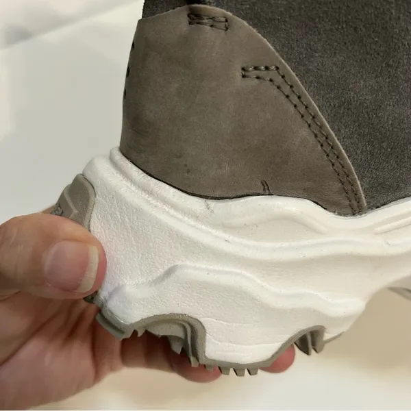 Sorel Kinetic Breakthru Caribou Suede Boot in Quarry and Sea Salt - Image 14
