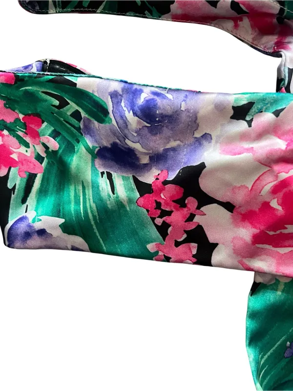 Free People Audette Studios Women’s Floral Printed Cutout Maxi Dress Multi Sz L - Image 10