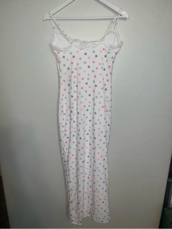 SKIMS Candy Heart Everyday Slip Dress XL Limited Edition - Image 9