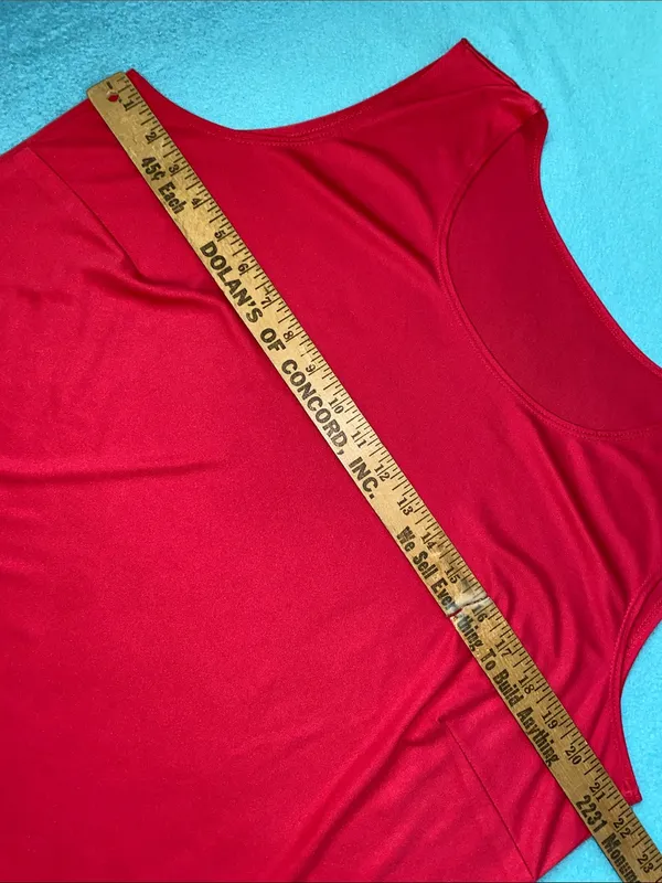 ALFRED DUNNER 2 pc button up 3/4 sleeve semi sheer, matching tank top size 16 - Image 15