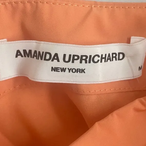 Amanda Uprichard Lucrezia Nectarine Balloon Sleeve Bodysuit - Image 5