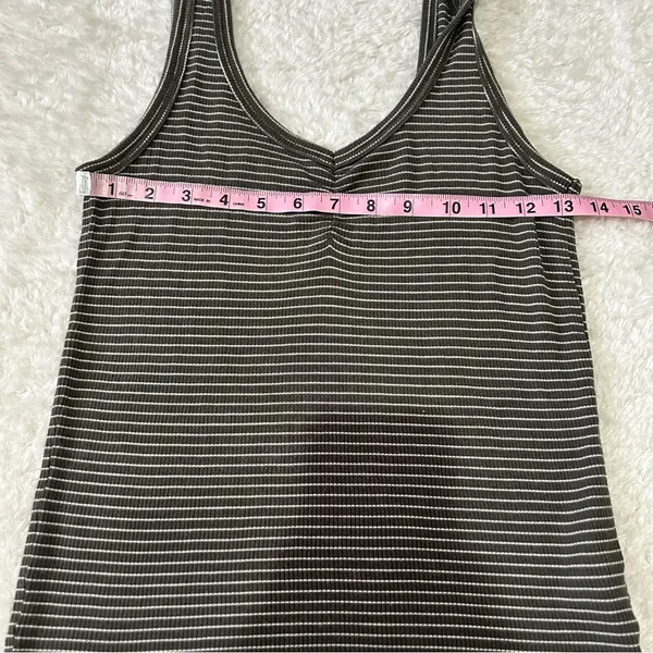 5/$30 🎈 American eagle outfitters small striped ribbed tank top - Image 3