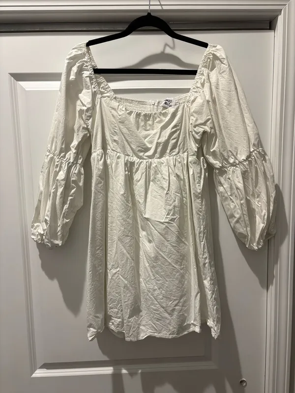 Princess Polly Mini Dress White - Image 5