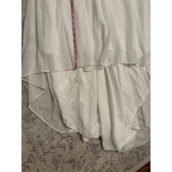 Lulus Angelic Adoration White Backless Maxi Dress Size XL NWT Wedding Vintage - Image 7