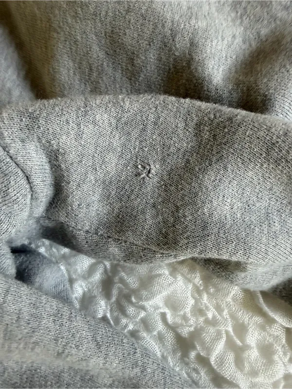 Brandy Melville Gray Elastic Waist Joggers. One Size - Image 5
