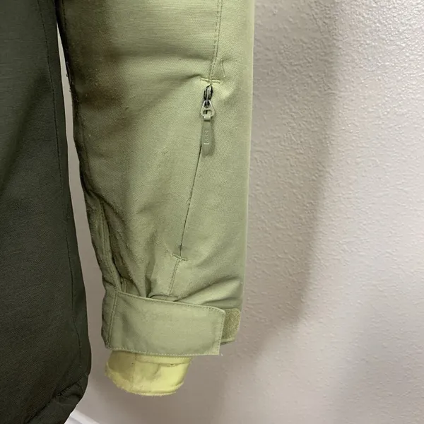 Boulder Gear Women’s Sz L Green Ski Snow Coat Jacket Full Zip Pockets Hooded - Image 11