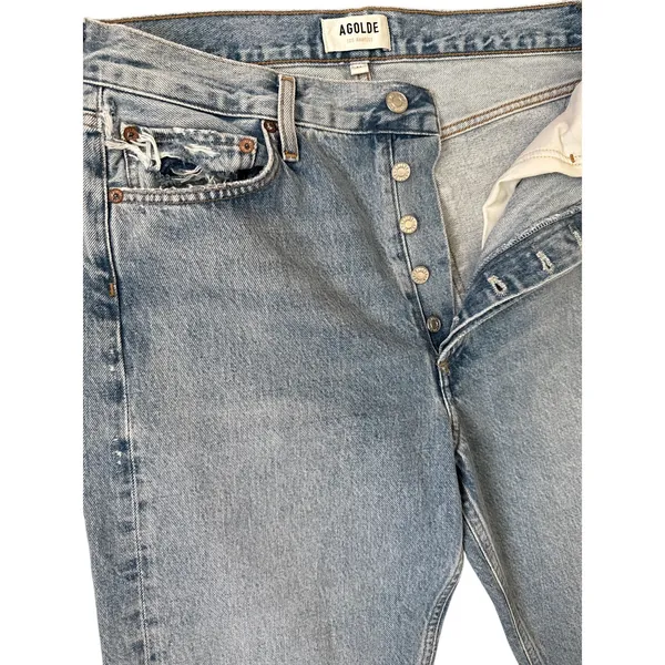 AGOLDE 90's Mid Rise Loose Fit Jeans Snapshot‎ Size 28 - Image 6