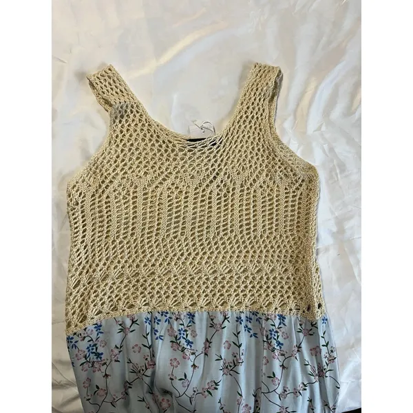 Beach Maxi NWT Casual Vacation Crochet Swim Cover Cruise NWT M - Image 8