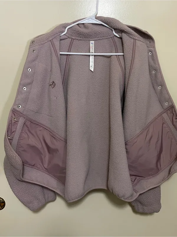 Free People Hit The Slopes Jacket Mauve - Image 2