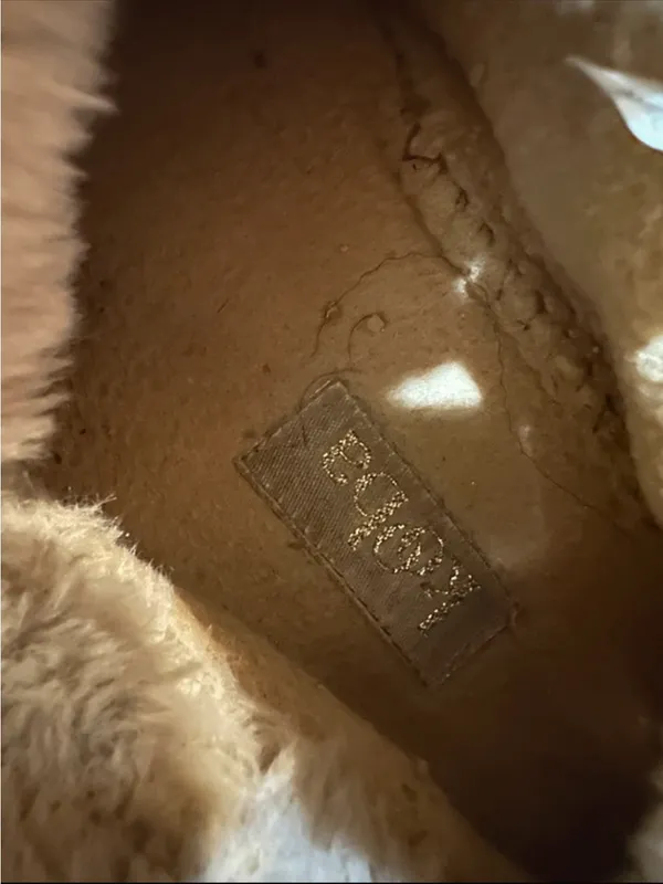 Kooba Brown Suede Faux-Fur Lined Winter Booties with Pom Poms - Image 7