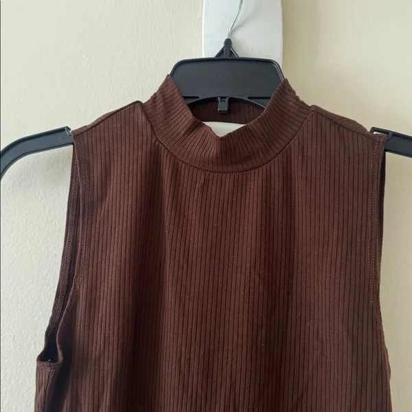 Reformation Skylar Knit Dress, Cafe Color, Size X-Small, $128 - Image 9