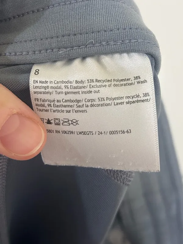 Lululemon Softstreme High-Rise Pant Regular in Belgian Blue Size 8 - Image 11