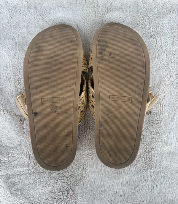 Marc Fisher Welti Platform Slide On Sandals - Image 4