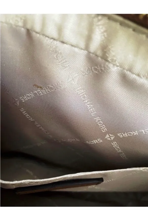 Michael Kors Brown Crossbody Bag Signature - Image 11