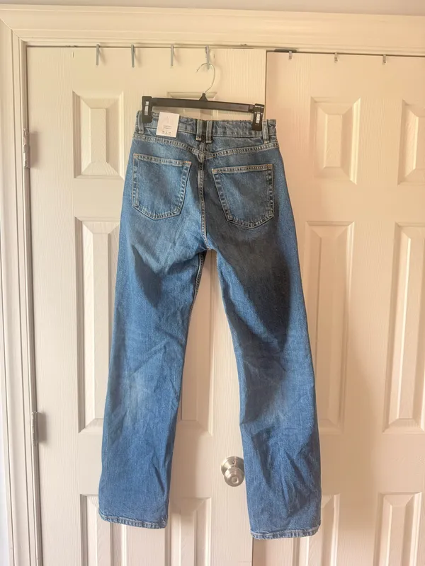 ZARA Jeans High-Rise Straight Leg - Image 2