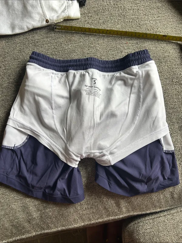 Birddogs Women's Navy Blue Athletic Drawstring Shorts | Size Small Purple - Image 8
