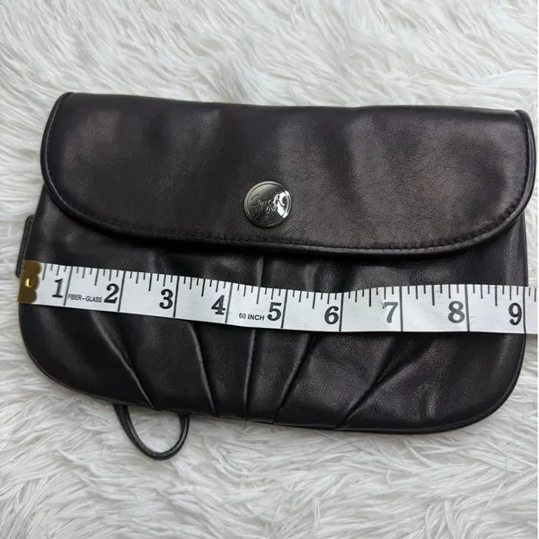 COACH Ashley Black Large Wristlet - Image 10