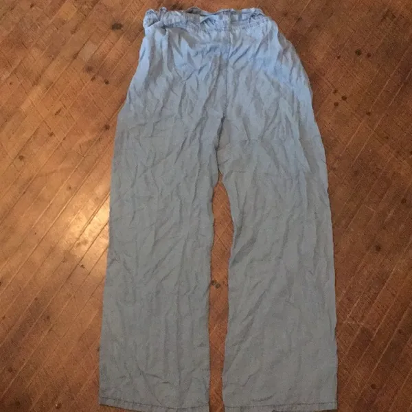 Thread & Supply wide leg paper bag denim Y2K pants - Image 4