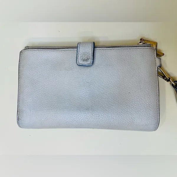 Michael‎ Kors Adele Double Zip Gold Tone Wristlet Wallet - Image 6