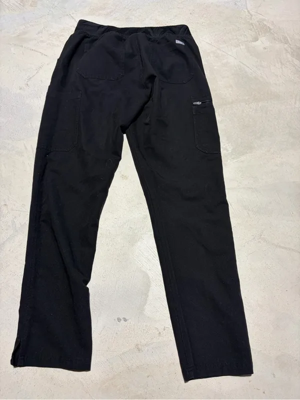 Figs Black Drawstring scrub Pants medium - Image 7