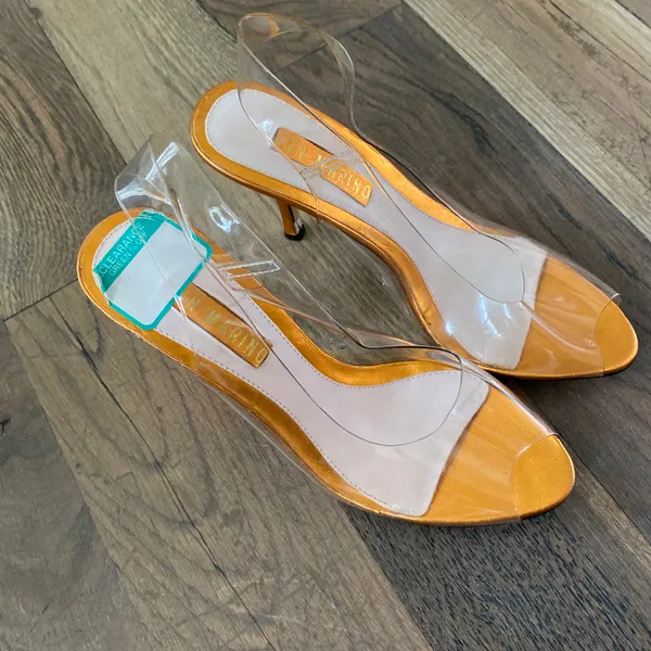 Clear Transparent Heel Shoe Size 6 - Image 10