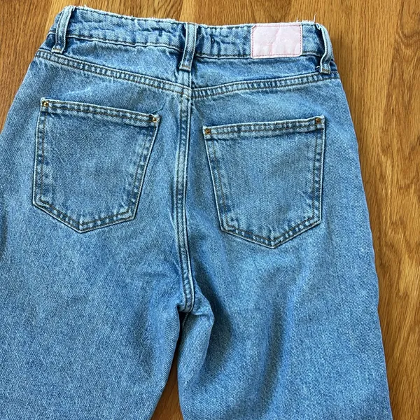 Zara High-rise Straight Leg Jeans - Image 7