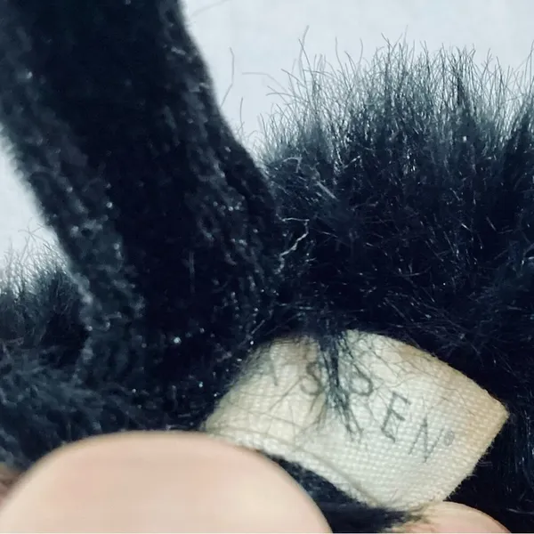 Aspen Black Faux Fur Earmuffs - Image 2