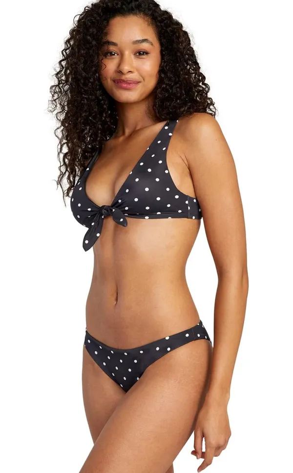 RVCA womens CHEEKY HIPSTER Bikini Bottoms - Image 5