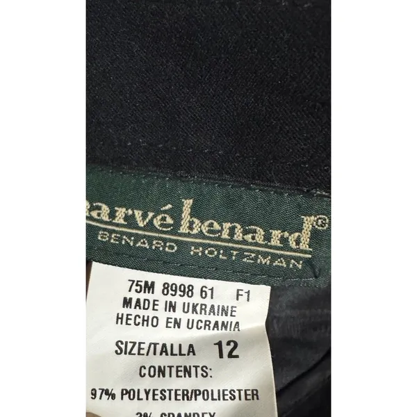 Vintage harve benard A-Line Maxi Skirt Womens Sz 12‎ Pockets - Image 3