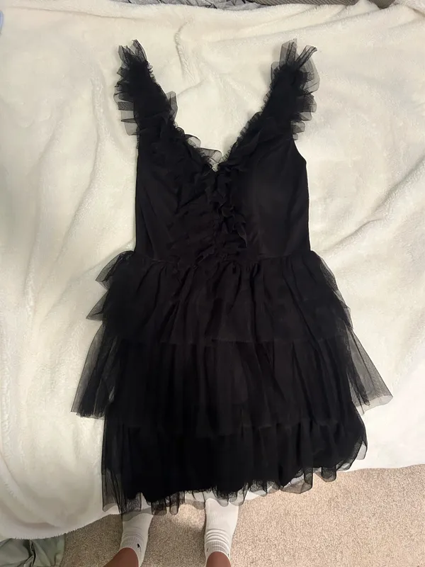 Dillard's Homecoming Dress Black - Image 3
