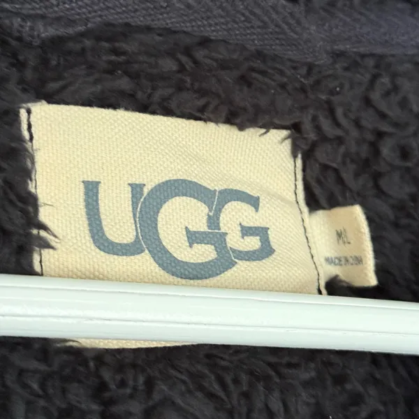 UGG Winola Full Body Hoodie in Black Women’s Size Medium Large - Image 10