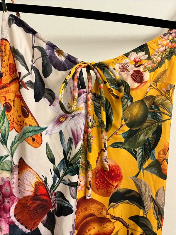 Anthropologie Lyrebird x Burcu Korkmazyurek Silky Slip Dress Size Medium - Image 7