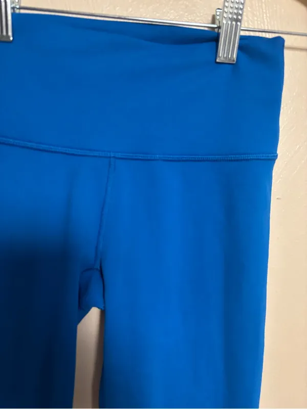 Fabletics Womens Power Hold Leggings Pants Exercise Blue Size XXS - Image 2