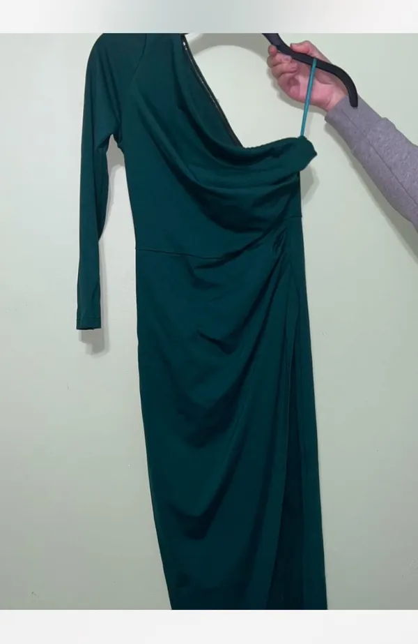 Amazon Dark Green Maxi Dress - Image 3