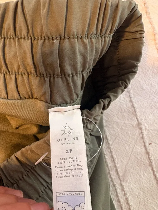 OFFLINE by Aerie olive green shorts  - Image 6