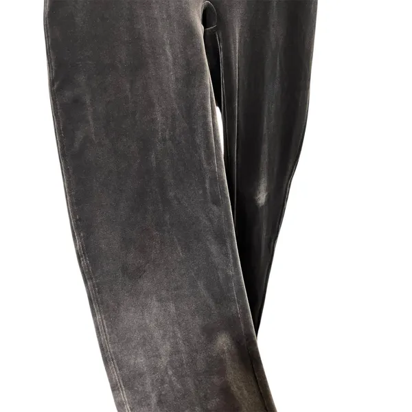 Spanx Ready to Wow Gray Velvet Leggings L Holiday - Image 4