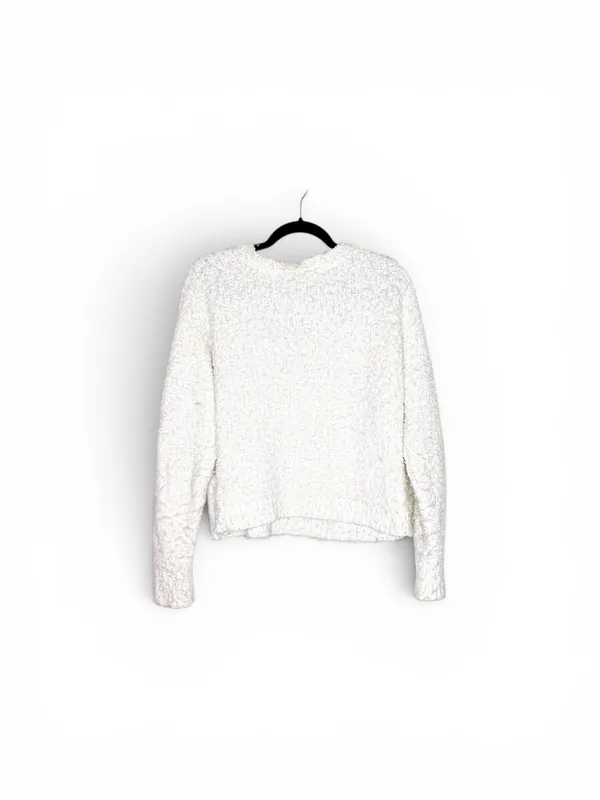 NWOT Free People  Popcorn Cream Pullover Sweater Top Small  - Image 8