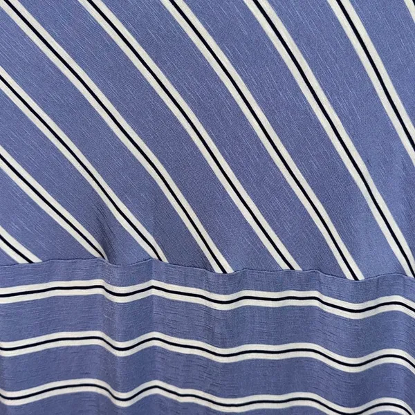 J.‎ Jill Multi Directional Stripe Short Sleeve Maxi Dress 1X Summer Sheath NWT - Image 5