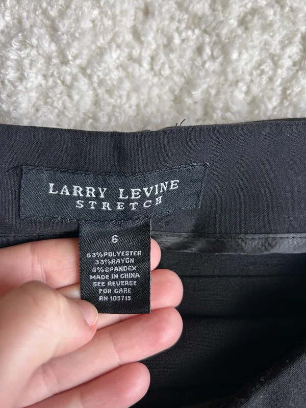 Larry Levine Pencil Skirt Black - Image 2