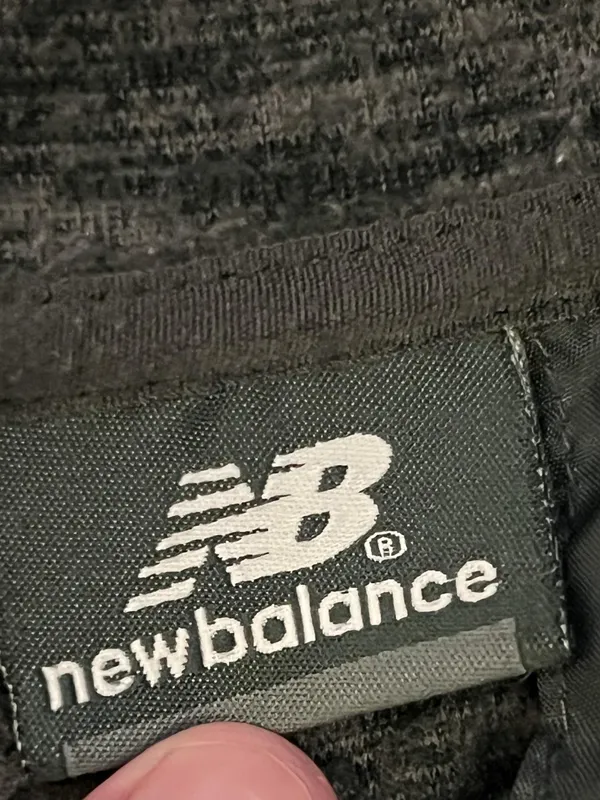 New Balance Jacket Womens Medium Gray Fleece Hooded Full Zip Pockets Athletic - Image 8
