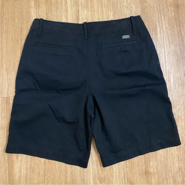 Ralph Lauren Black Women’s Flat-Front Chino Shorts - Image 2