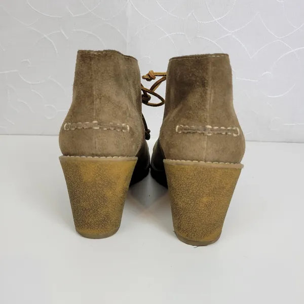 Sperry Stella Prow Women Chukka Boots Size 9 Brown Suede Wedge Heel Ankle Bootie - Image 3